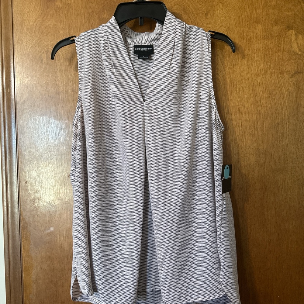 Liz Claiborne Career Blouse Top Small Size